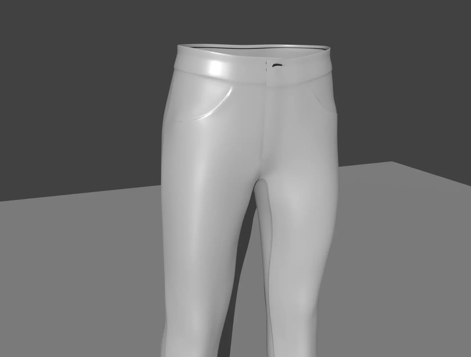 TROUSERS BASEMESH 3D model_0