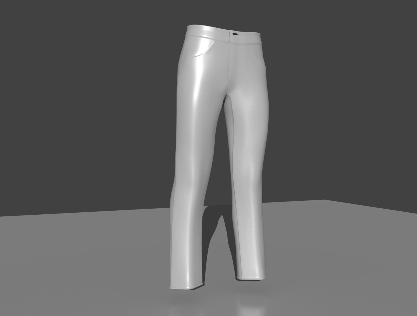 TROUSERS BASEMESH 3D model_4