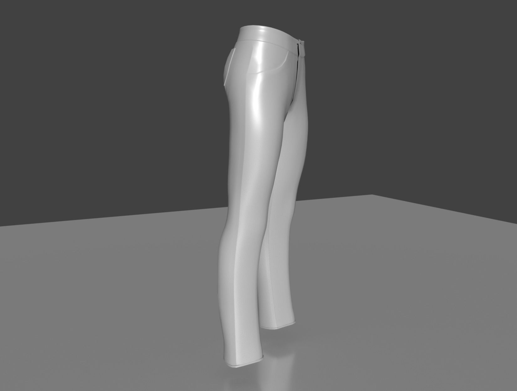 TROUSERS BASEMESH 3D model_7