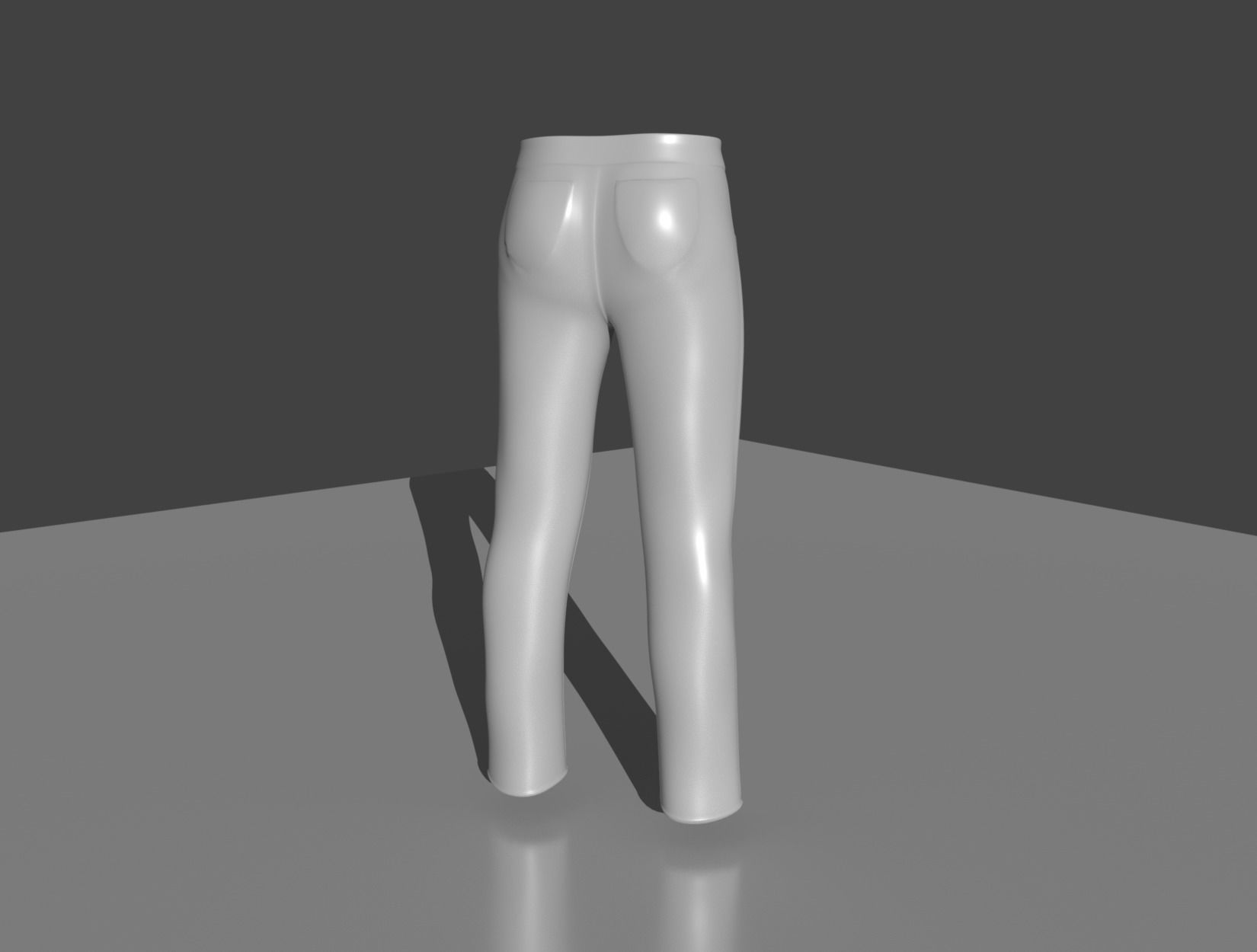 TROUSERS BASEMESH 3D model_10