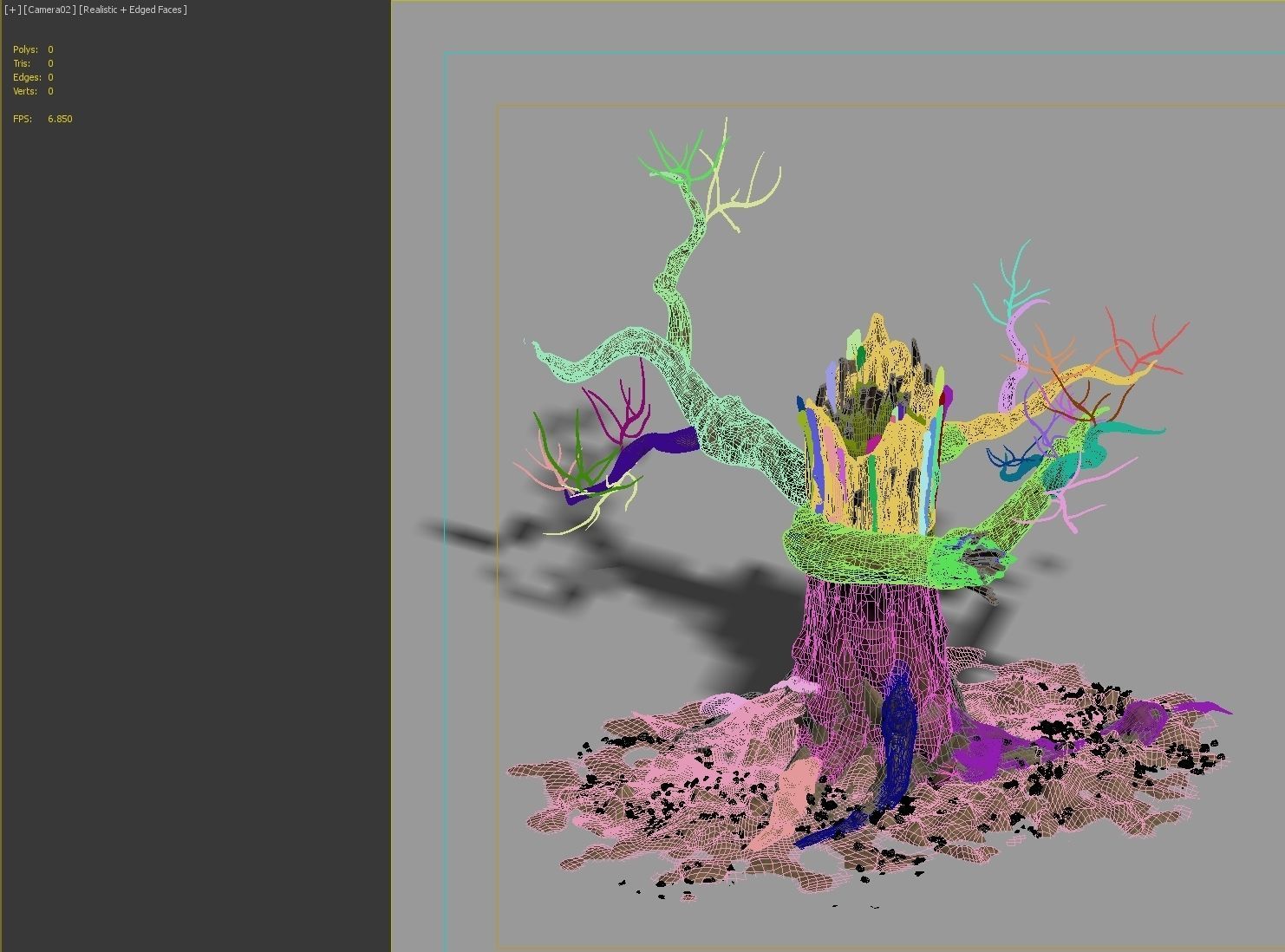 dead tree 3D model_9