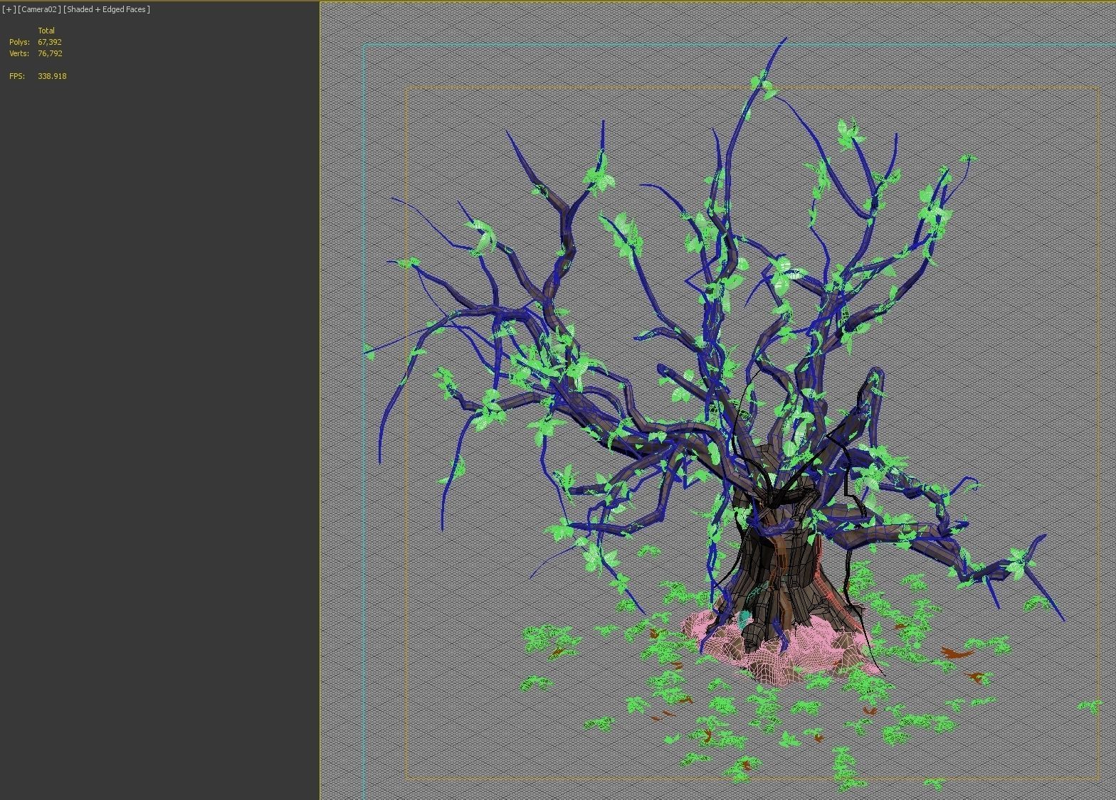 dead tree 3D model_5