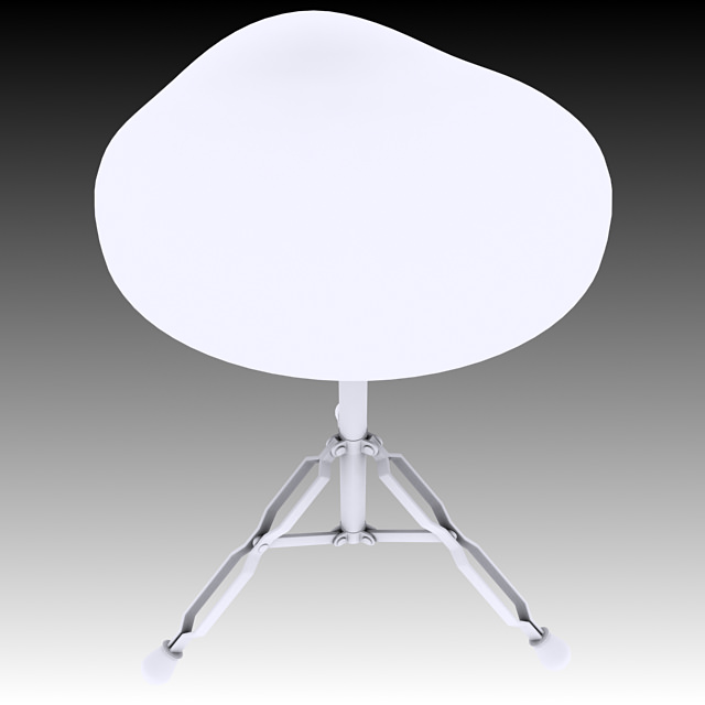 Drum Stool 3D model_5