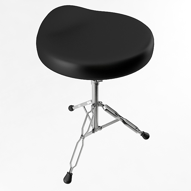 Drum Stool 3D model_1