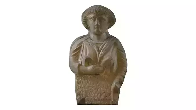 3D PRINTING - ASSYRIAN - FUNERARY STELE OF A WOMAN FIGURINE 3D print model