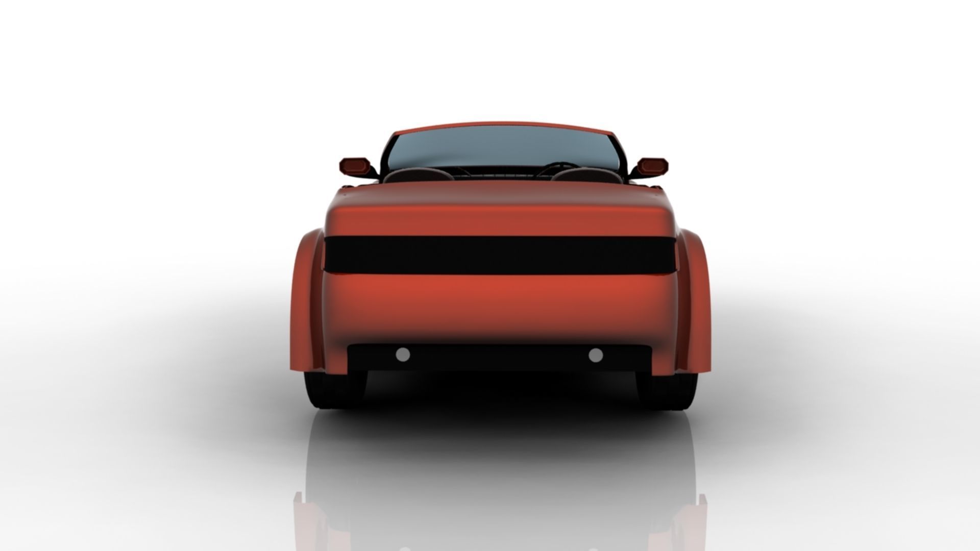 Car Model No 2 Low-poly 3D model_5