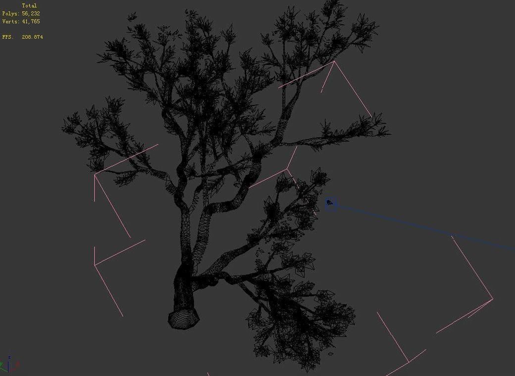 New Village - Peach 01 3D model_2