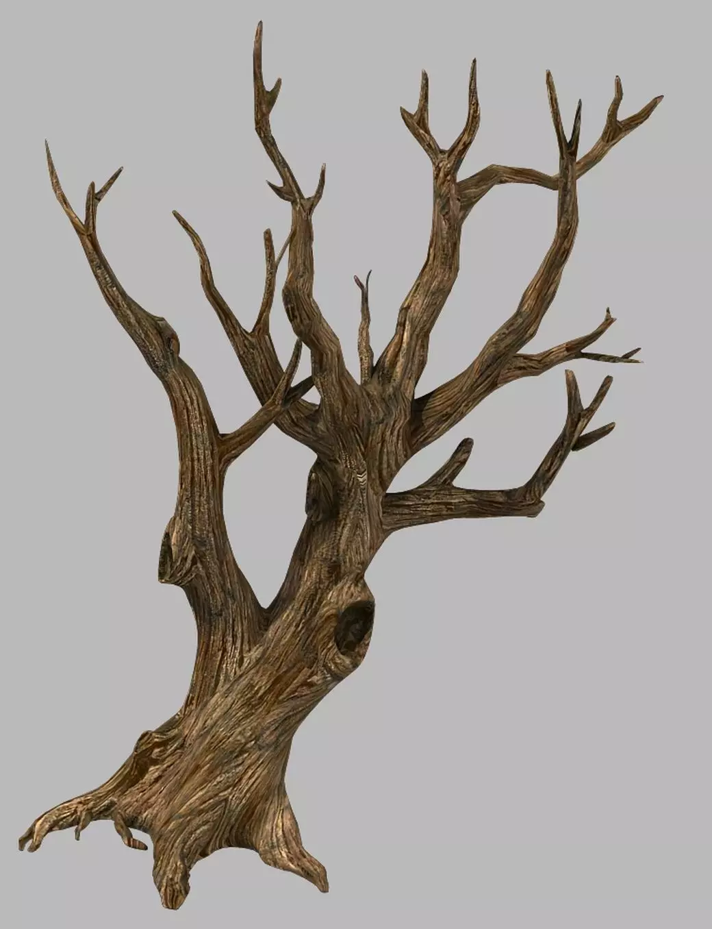 Brutal tribe - dry tree 03 3D model