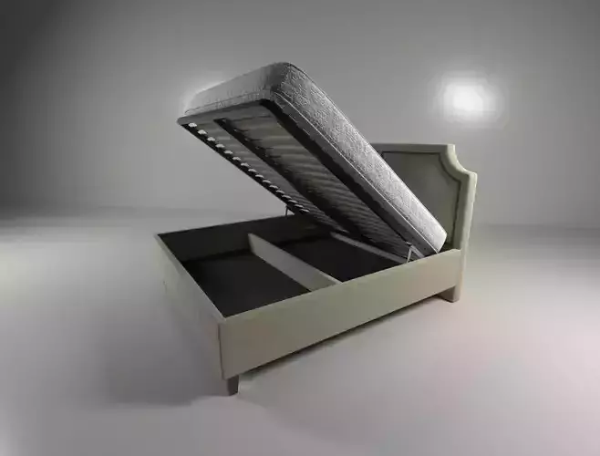 bedrom4 bed with storage compartment