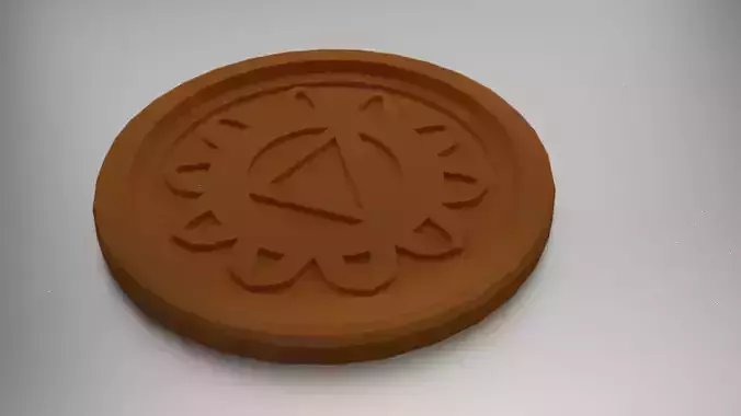 Manipura Solar Plexus Chakra Coaster