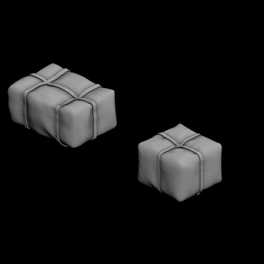 Rocking Mountain - Stone - Long body 01 3D model_2