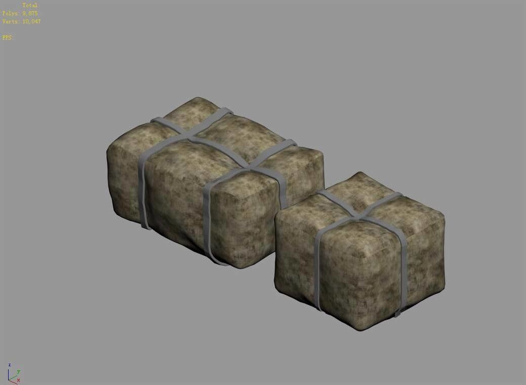 Rocking Mountain - Stone - Long body 01 3D model_4