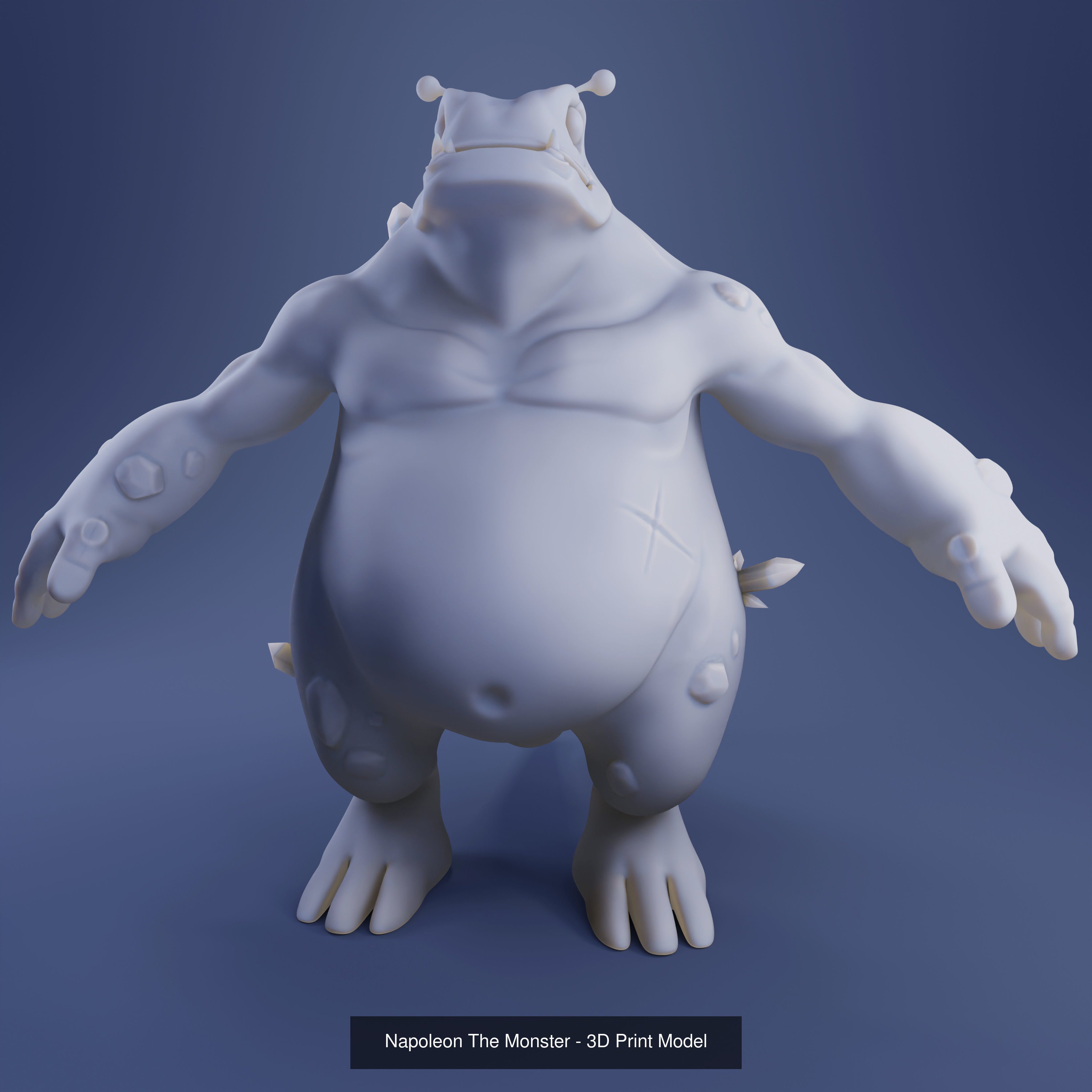 Alien Monsters Pack 3D Print Models 3D Model Collection_9