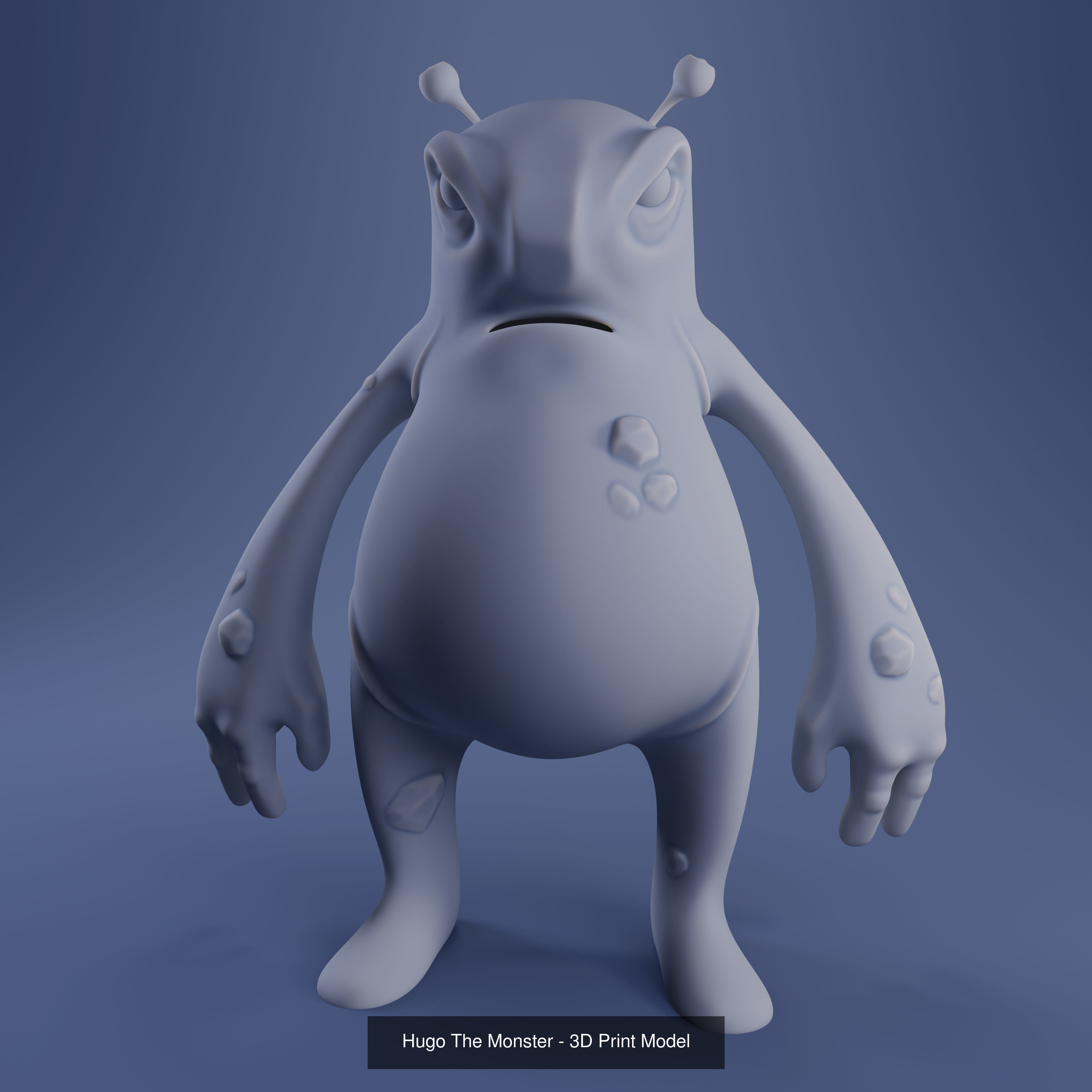 Alien Monsters Pack 3D Print Models 3D Model Collection_7