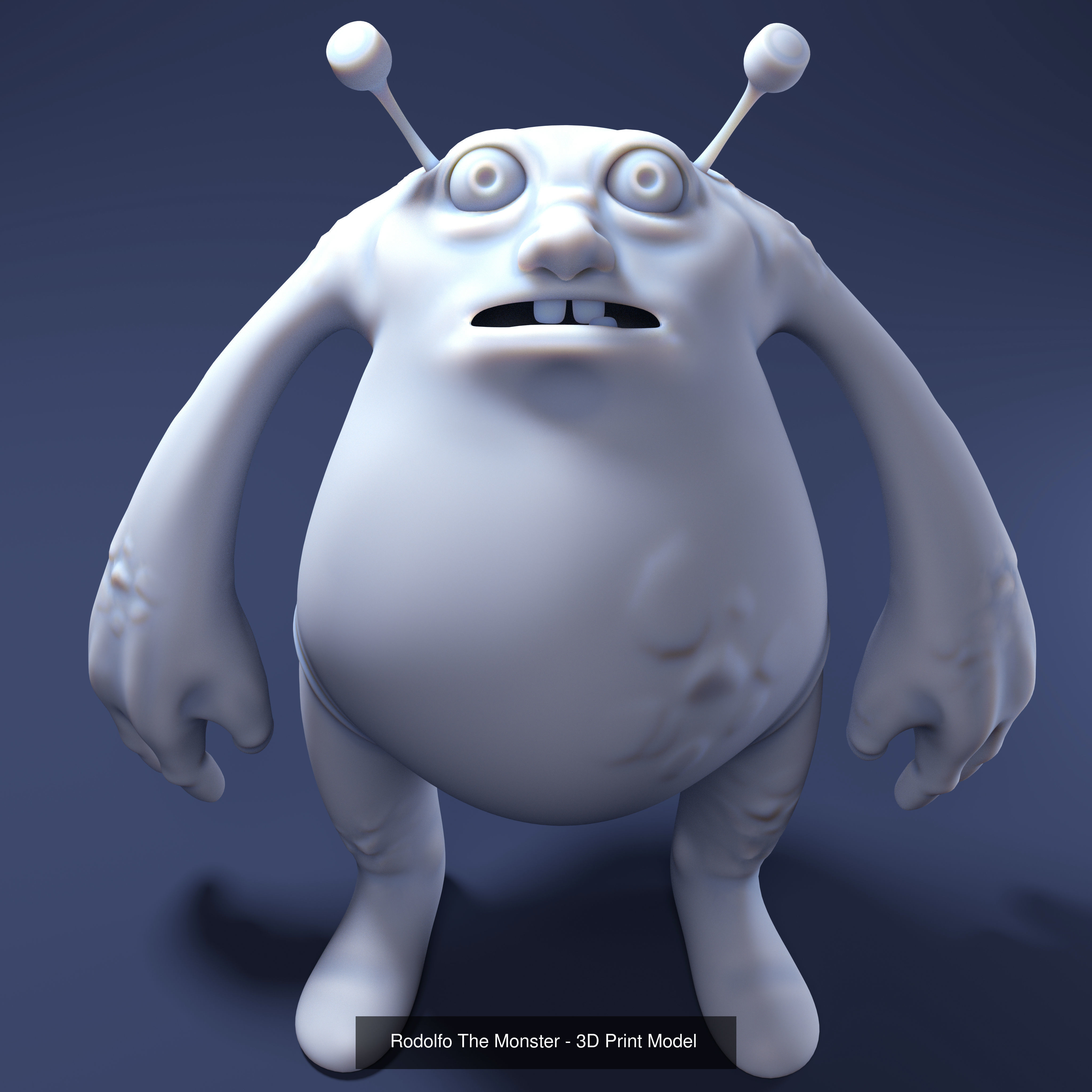 Alien Monsters Pack 3D Print Models 3D Model Collection_6