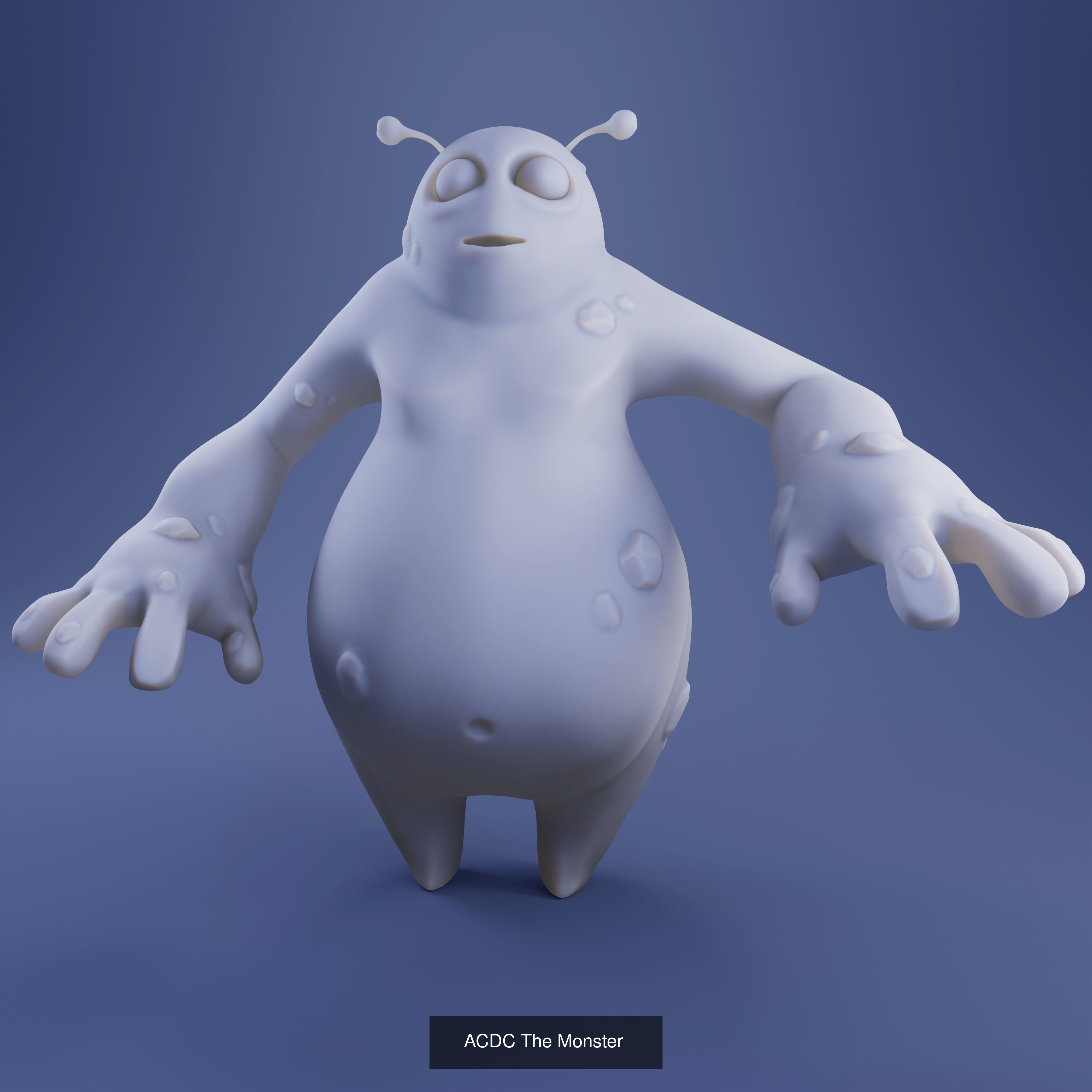 Alien Monsters Pack 3D Print Models 3D Model Collection_10