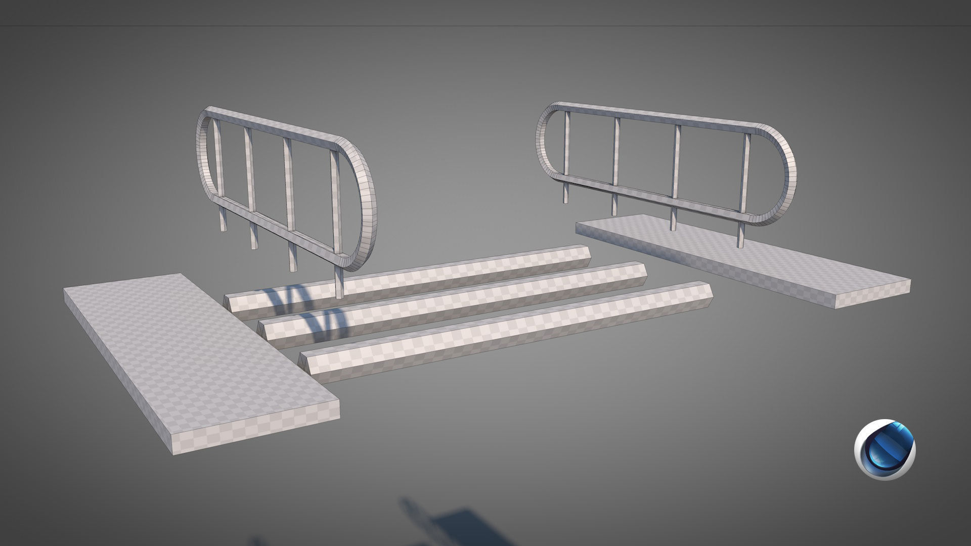 Rusty Oil Well 3D model_35