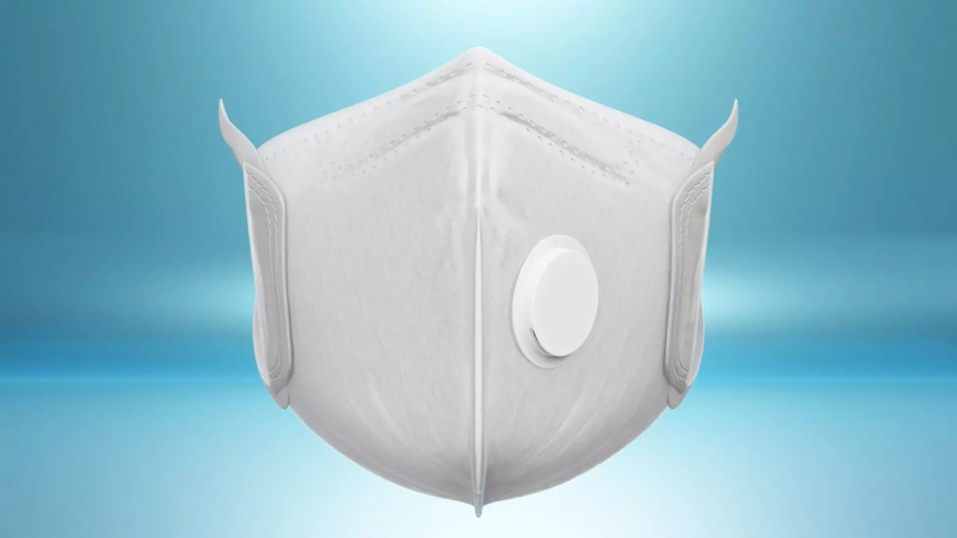 Medical-Surgical Mask Anti Coronavirus Mouth Cover Facial Low-poly 3D model