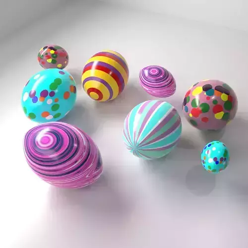 Easter Egg Multi Colour and Design