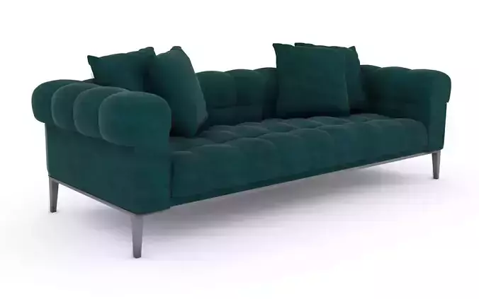 Sofa 02 - Studio Couch 