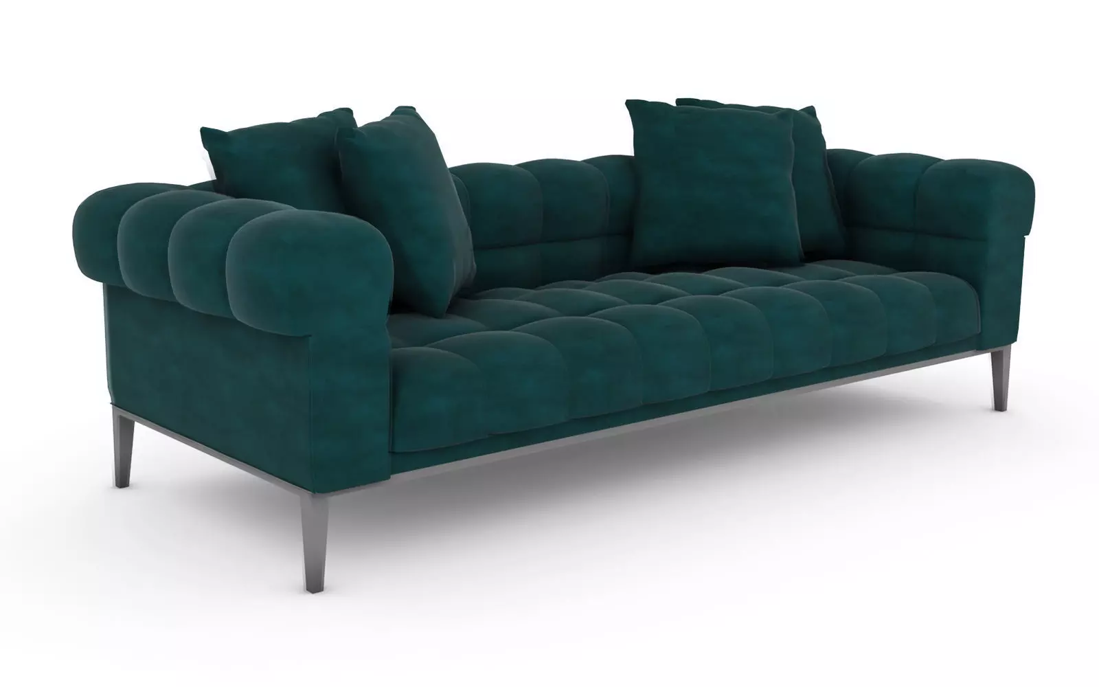 Sofa 02 - Studio Couch  3D model_0