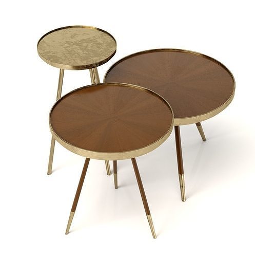 Coffee table 01 3D model | CGTrader