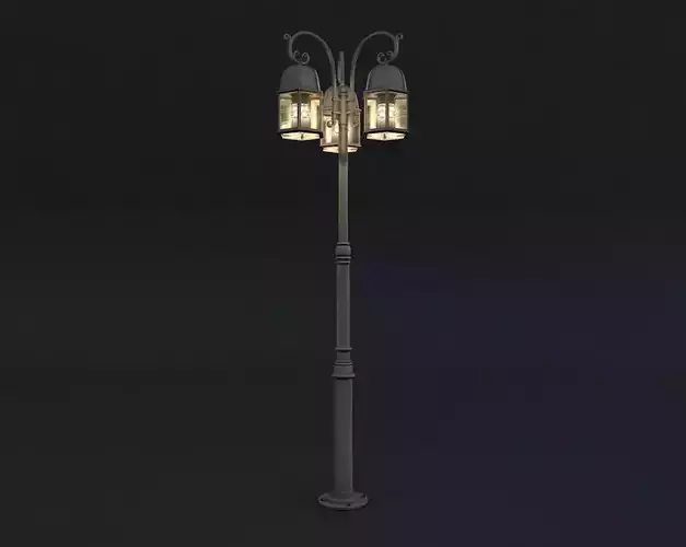 Street lamp 3D model Street lamp 3D model