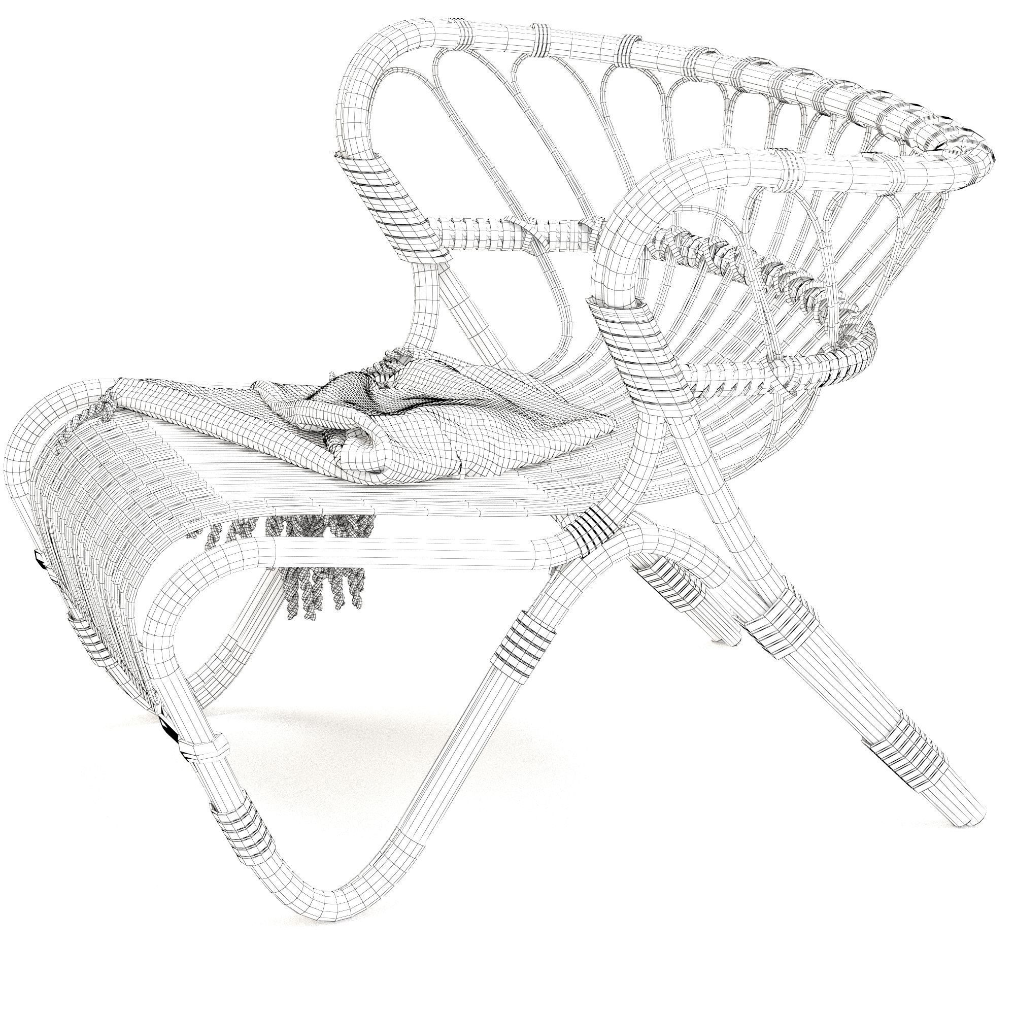 Sika Design Fox Chair 3D model_2