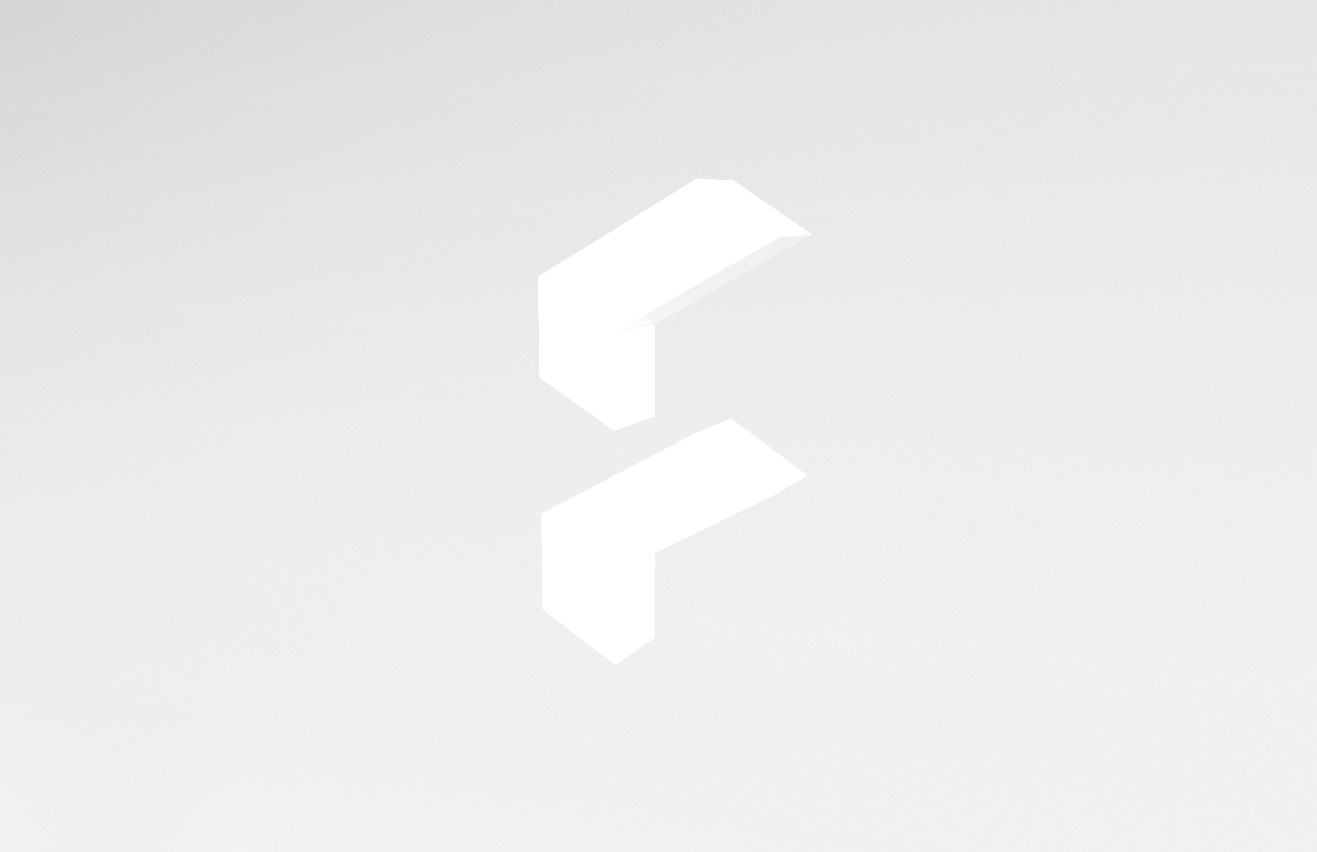 Fractal Design Logo v1 002 Free low-poly 3D model_4