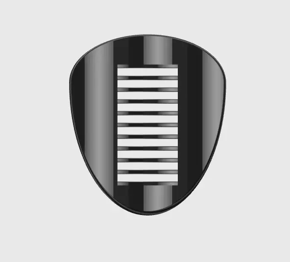 GUITAR PICK STAIRCASE 3D print model_0