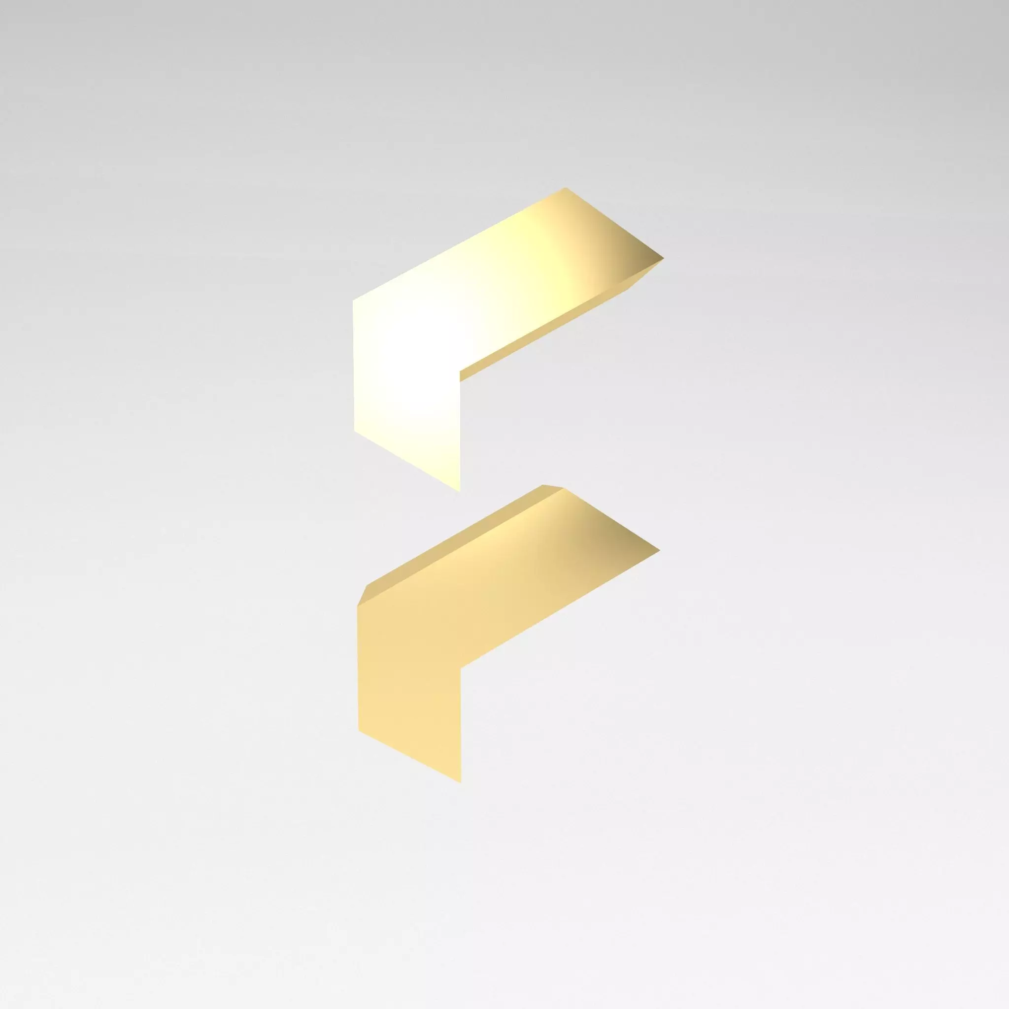 Fractal Design Logo v1 005 Free low-poly 3D model_0