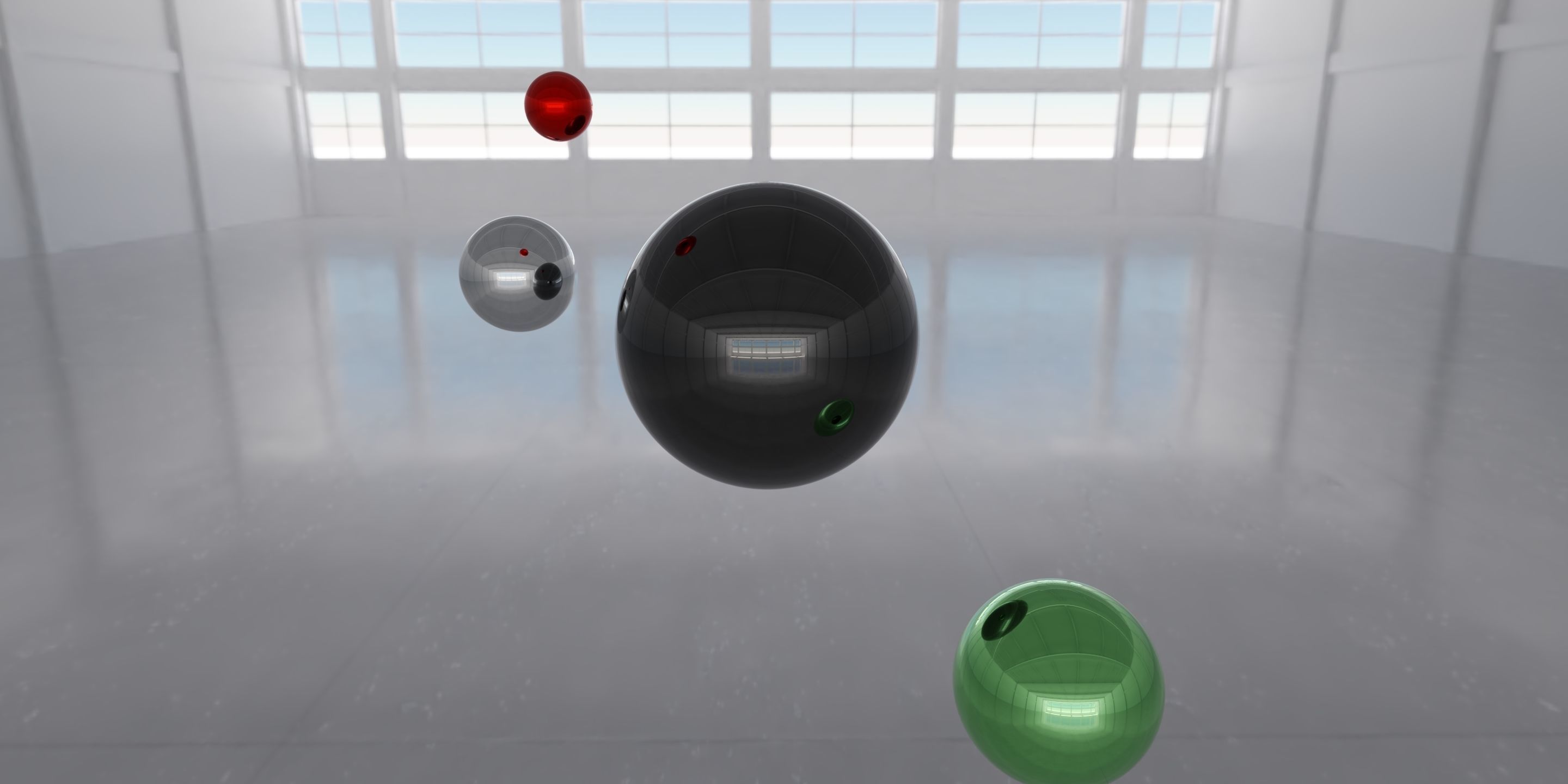 HDRI - Industrial Hangar Hall Interior 4 Texture_5