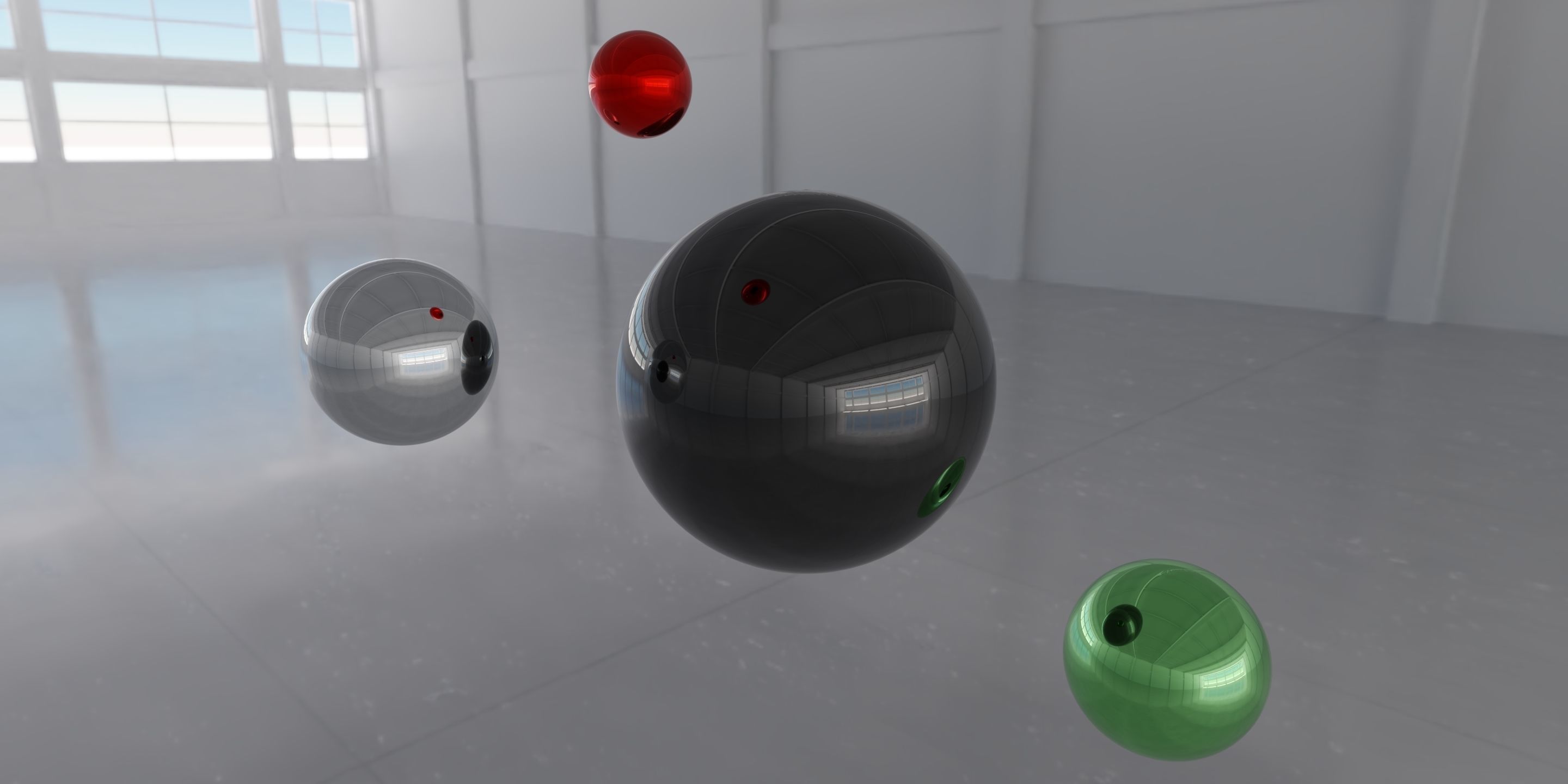 HDRI - Industrial Hangar Hall Interior 4 Texture_4