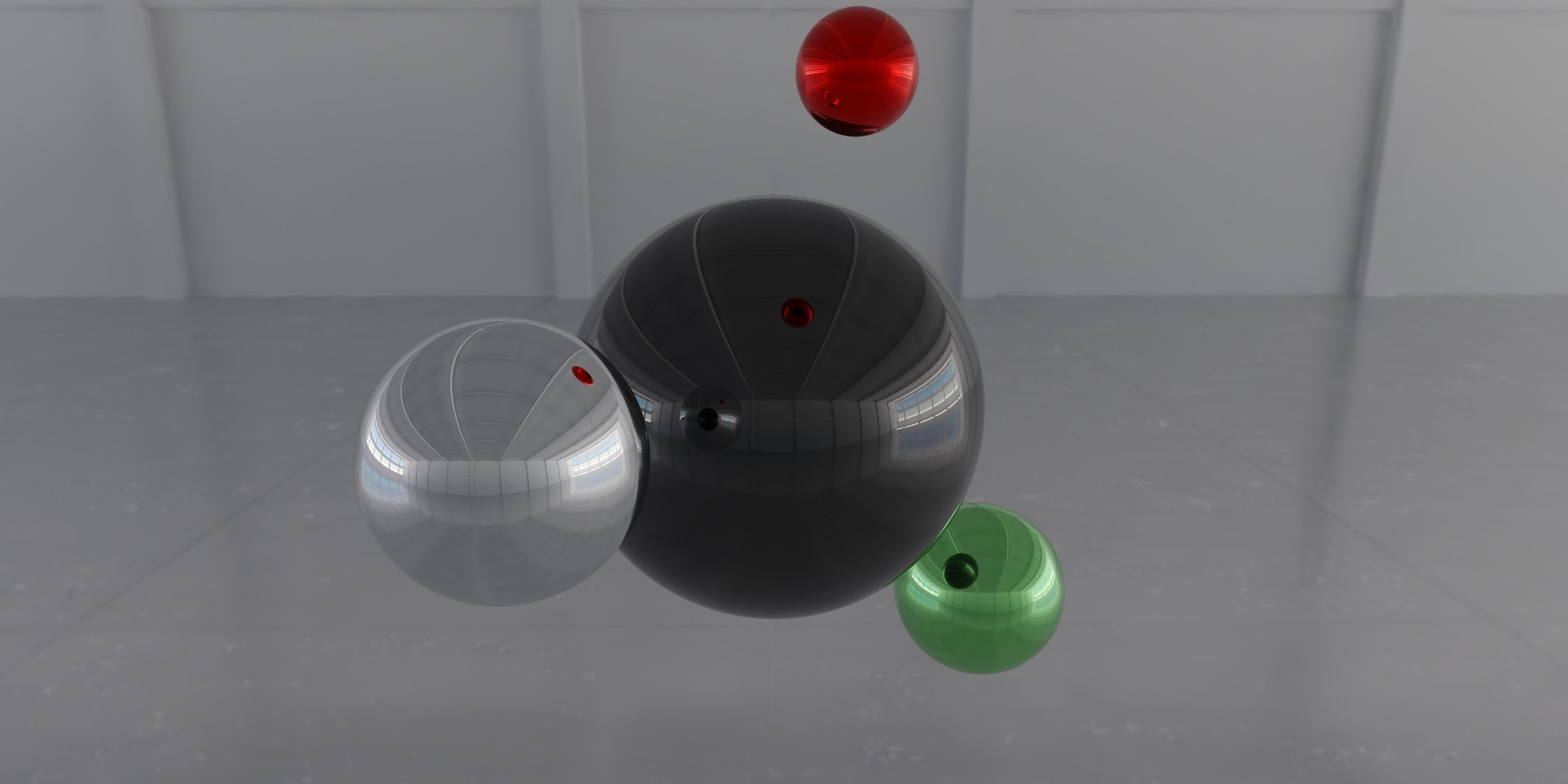 HDRI - Industrial Hangar Hall Interior 4 Texture_3