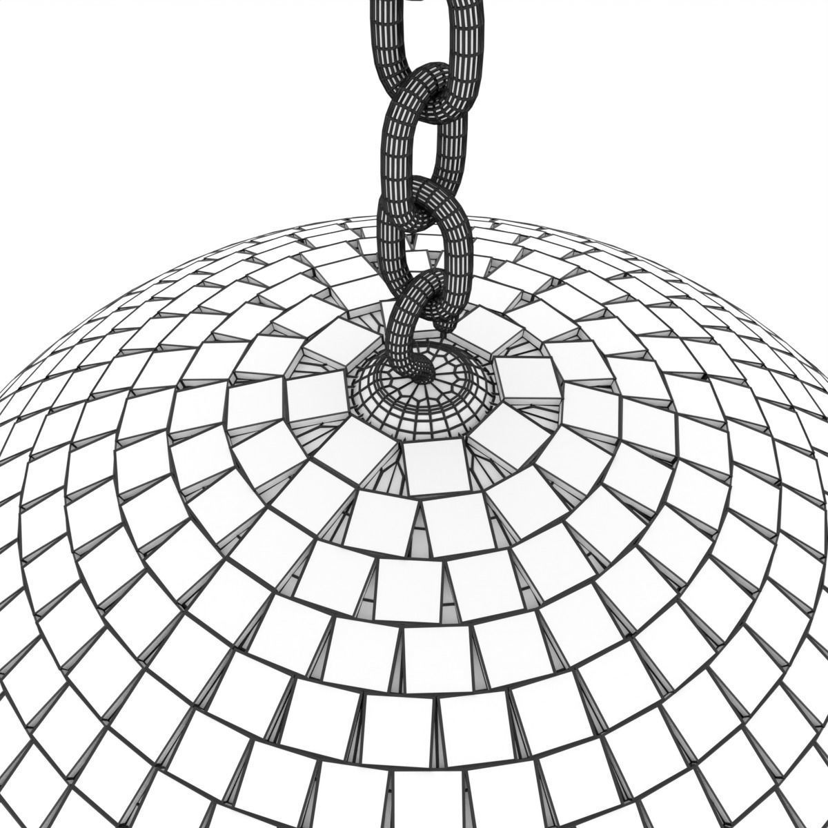 Disco Ball 3D model_9