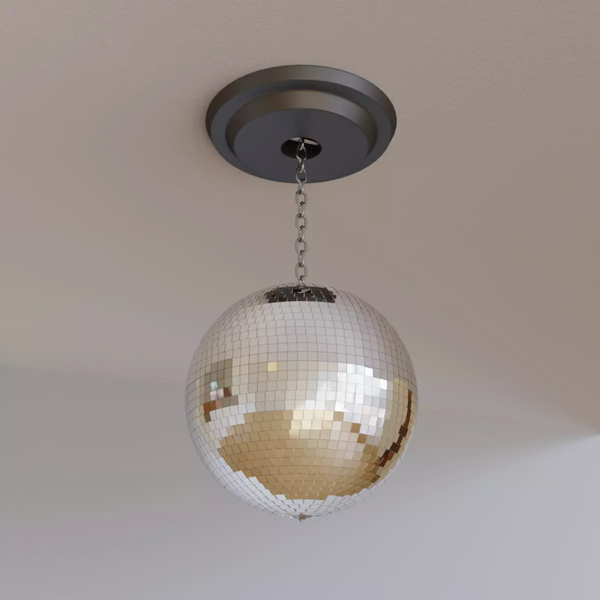 Disco Ball 3D model_0