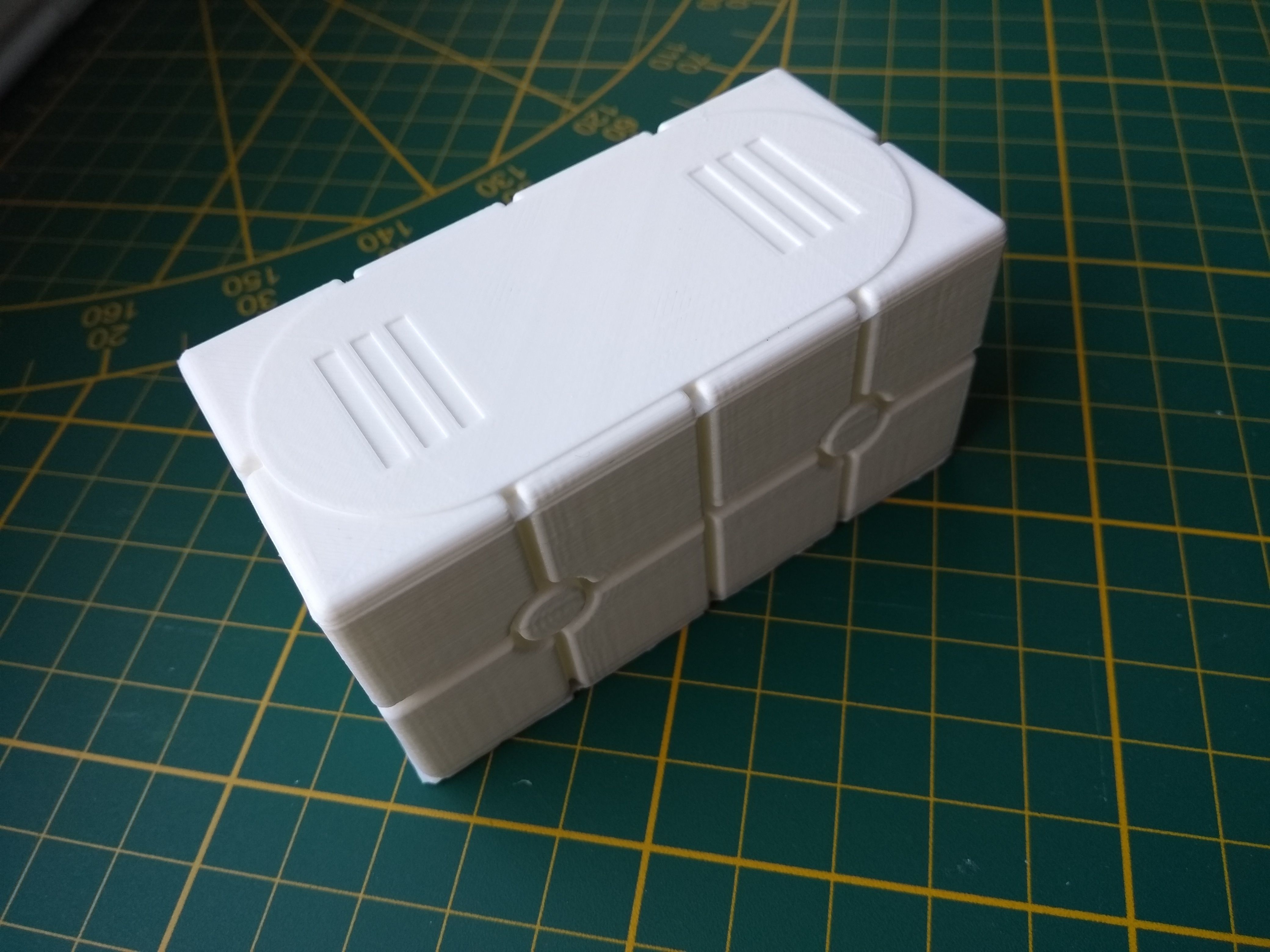 Star Wars Death Star grey Scanning Crate  Free 3D print model_6