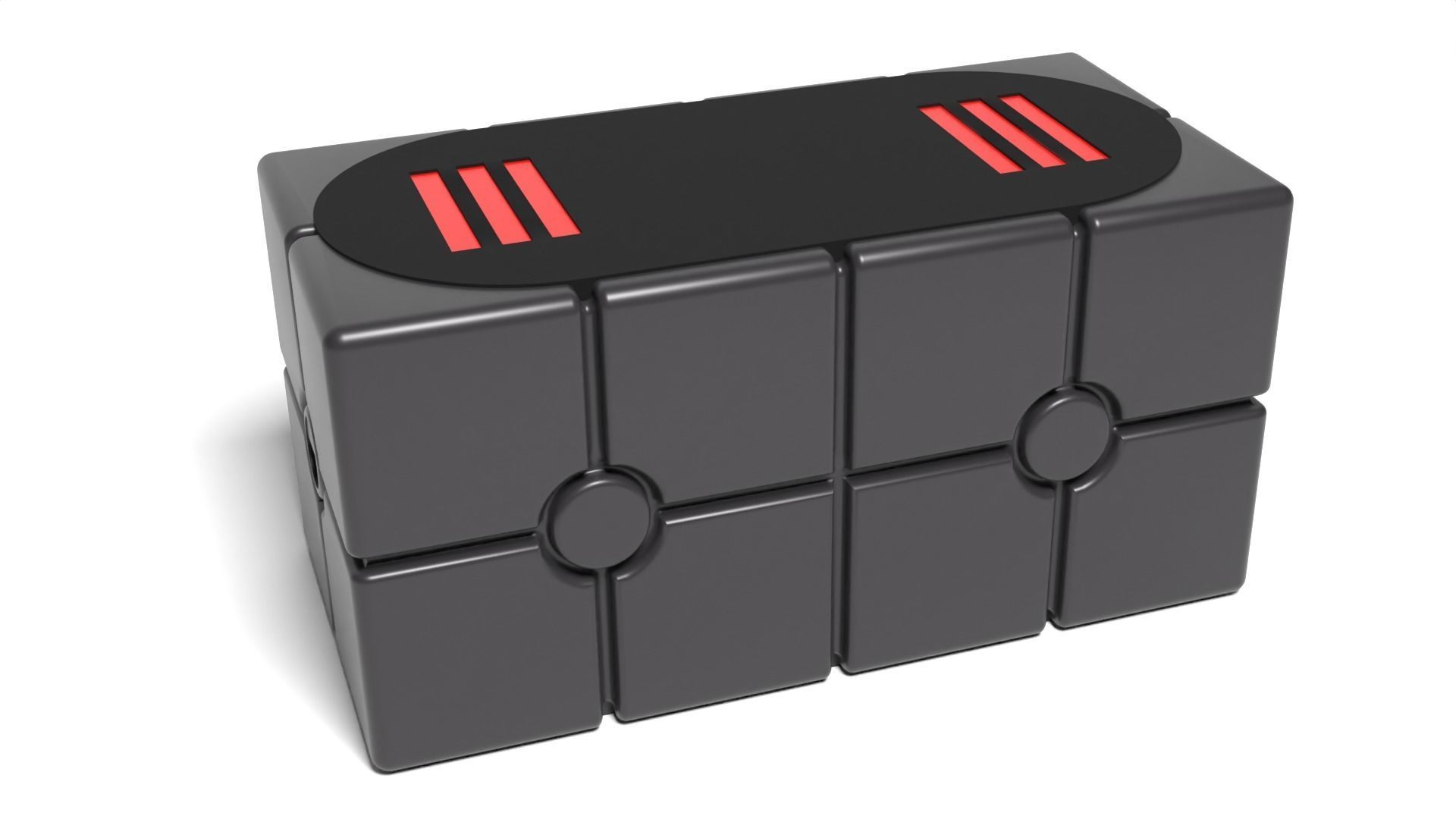 Star Wars Death Star grey Scanning Crate  Free 3D print model_3