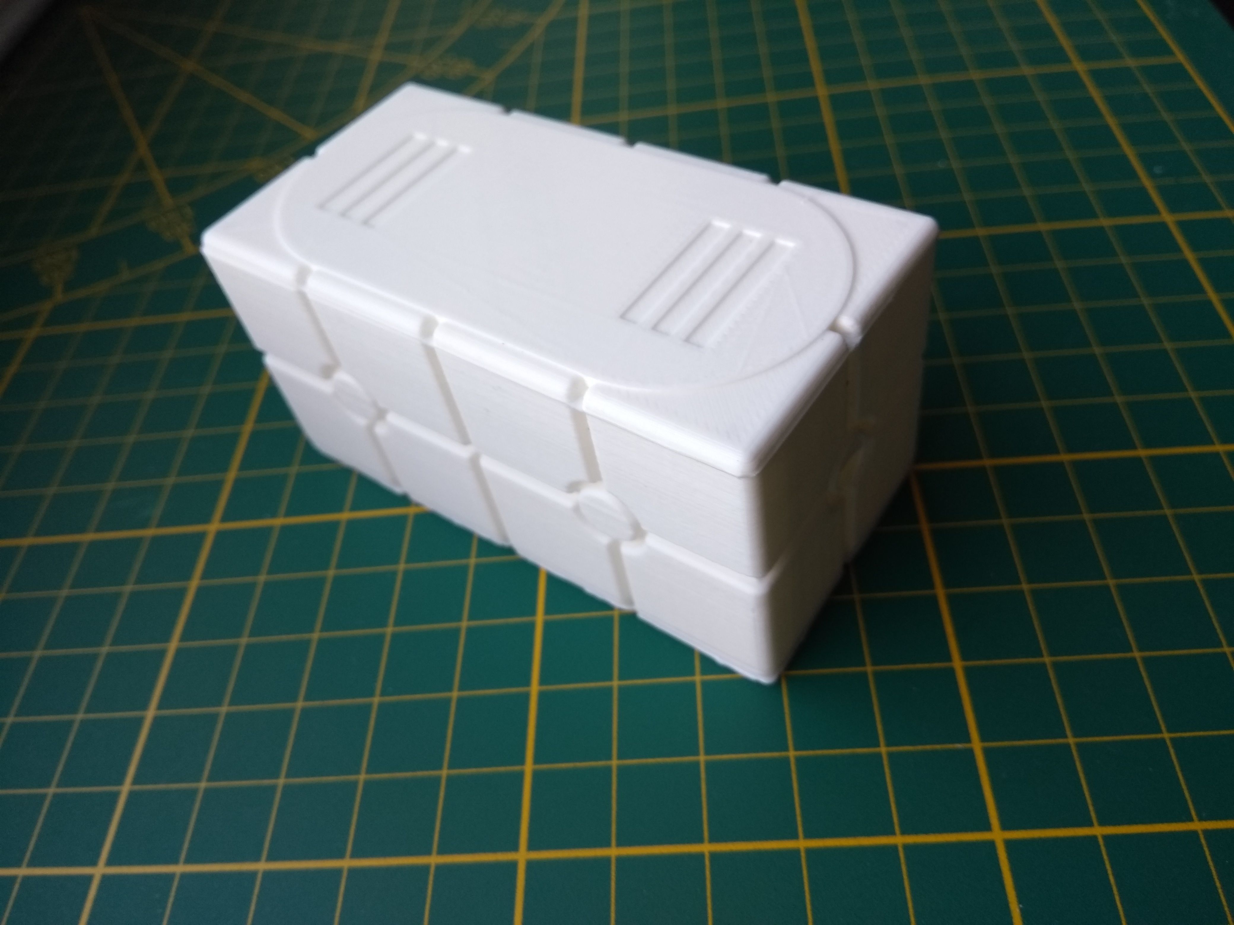 Star Wars Death Star grey Scanning Crate  Free 3D print model_7