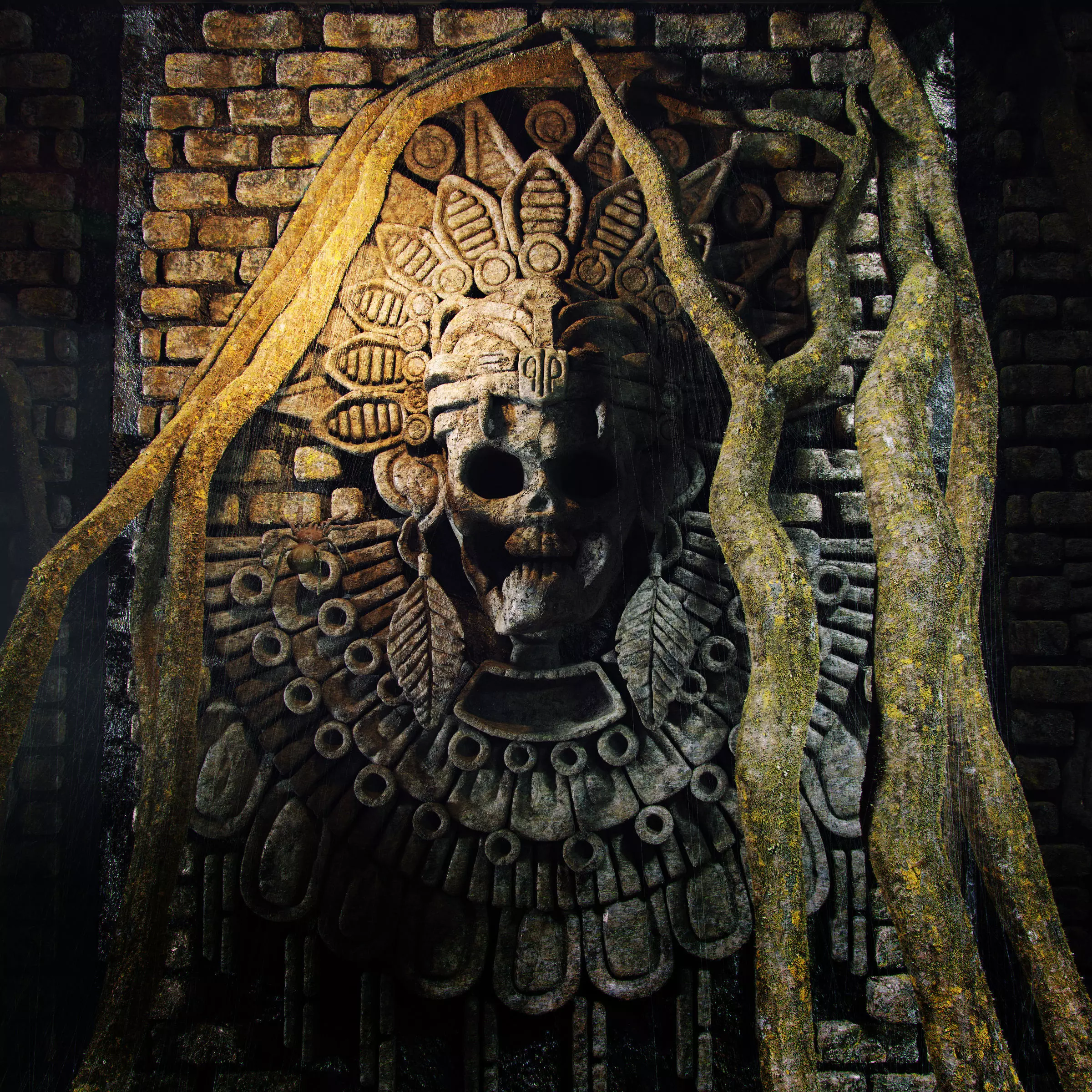 Aztec terrarium 3D model