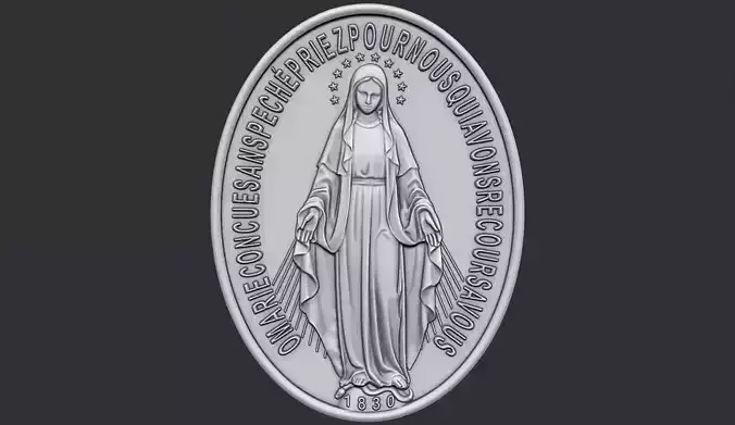 Virgen Milagrosa Miraculous Medal