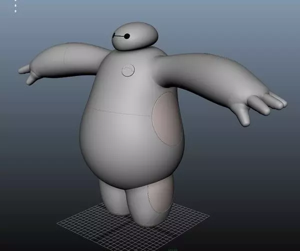 Baymax Model ver 1 3D model_0