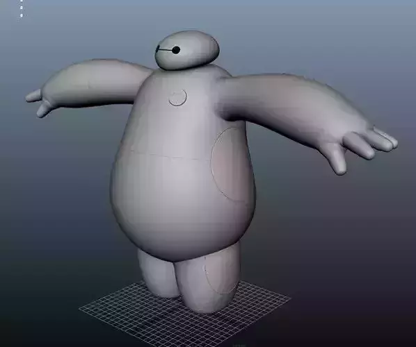 Baymax Model ver 1 3D model