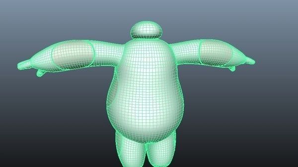 Baymax Model ver 1 3D model_1
