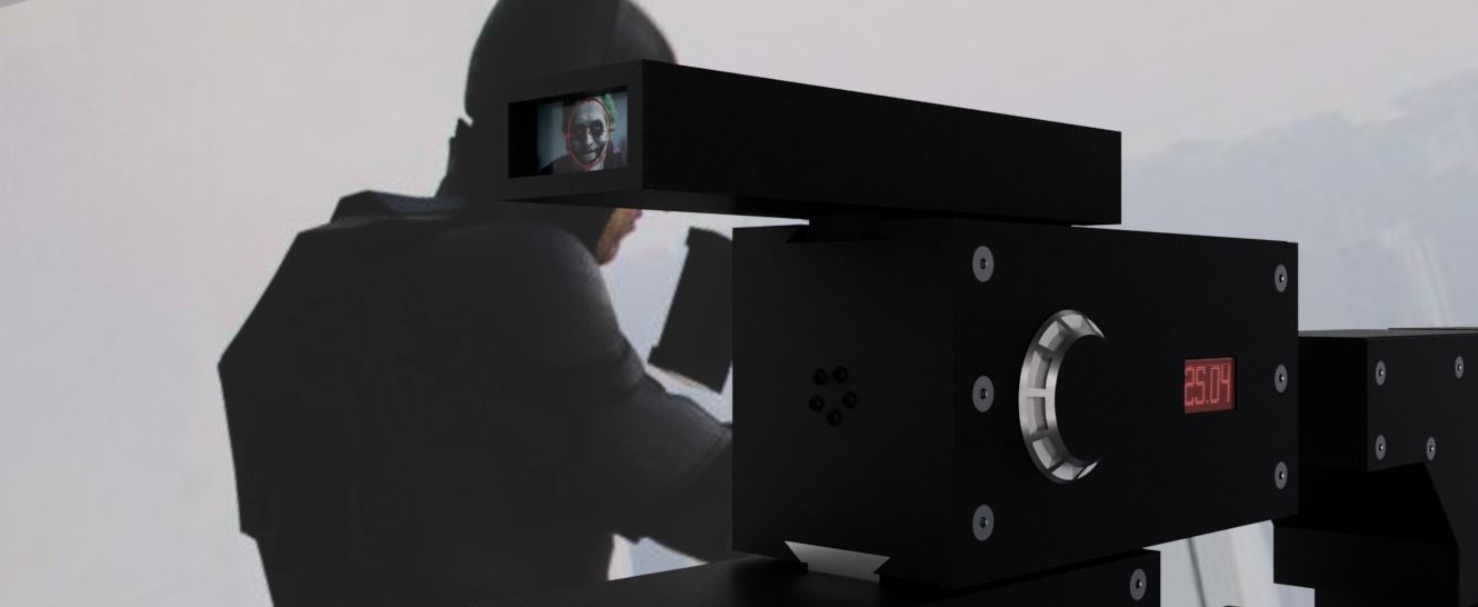 The Dark Knight Sticky Bomb Rifle 3D print model_7