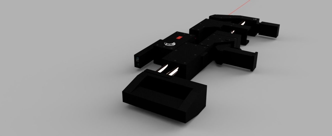 The Dark Knight Sticky Bomb Rifle 3D print model_1