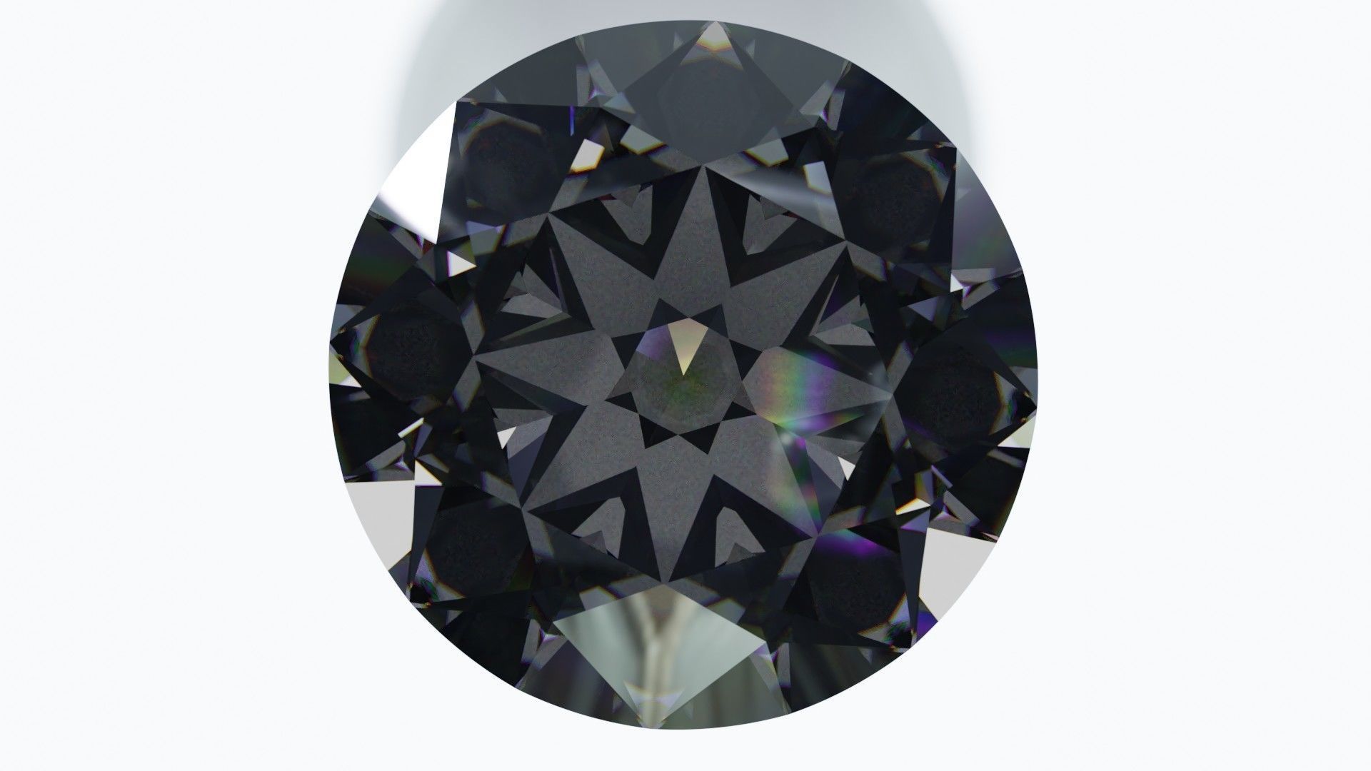 Diamond plus Blender Material Shader Simple Shapes Collection 3D model_3