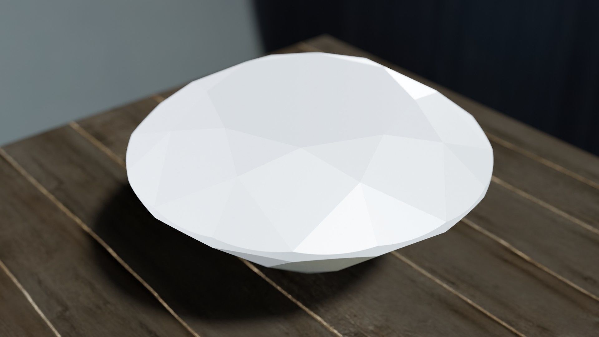 Diamond plus Blender Material Shader Simple Shapes Collection 3D model_6