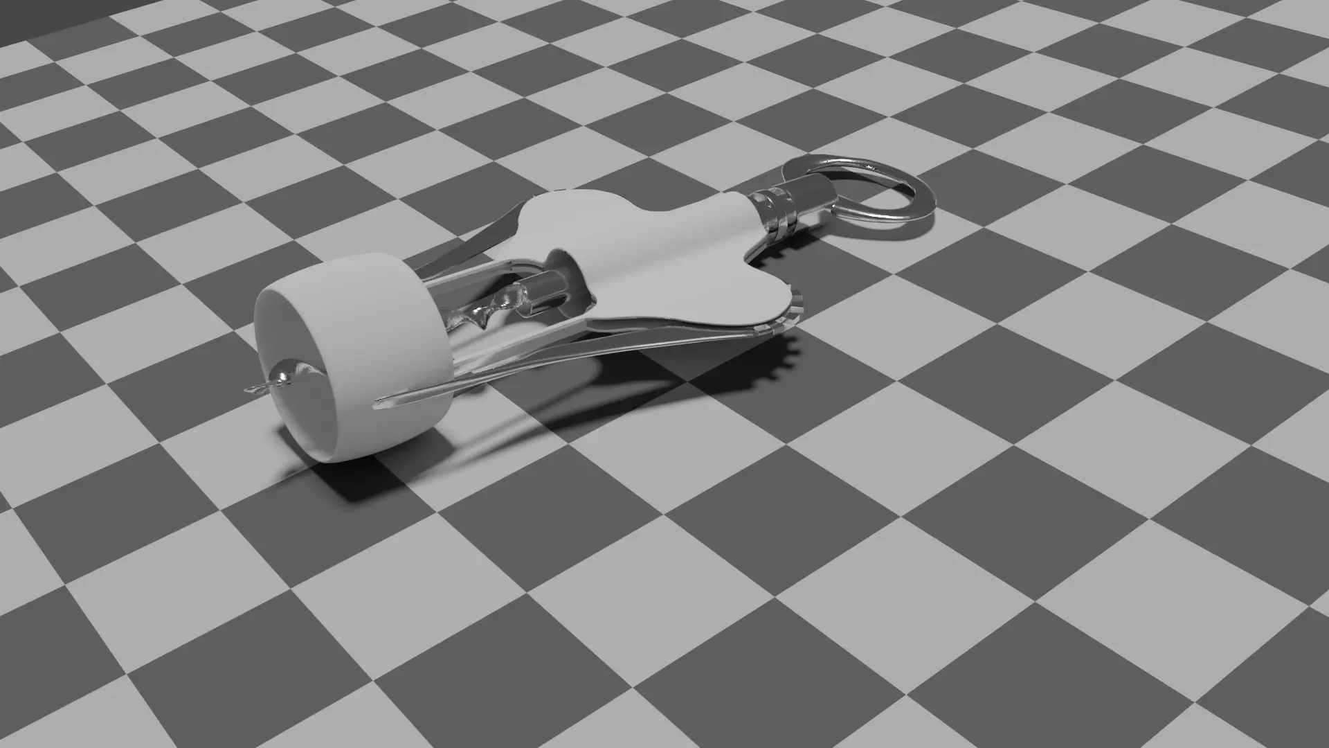Wine Opener 3D model