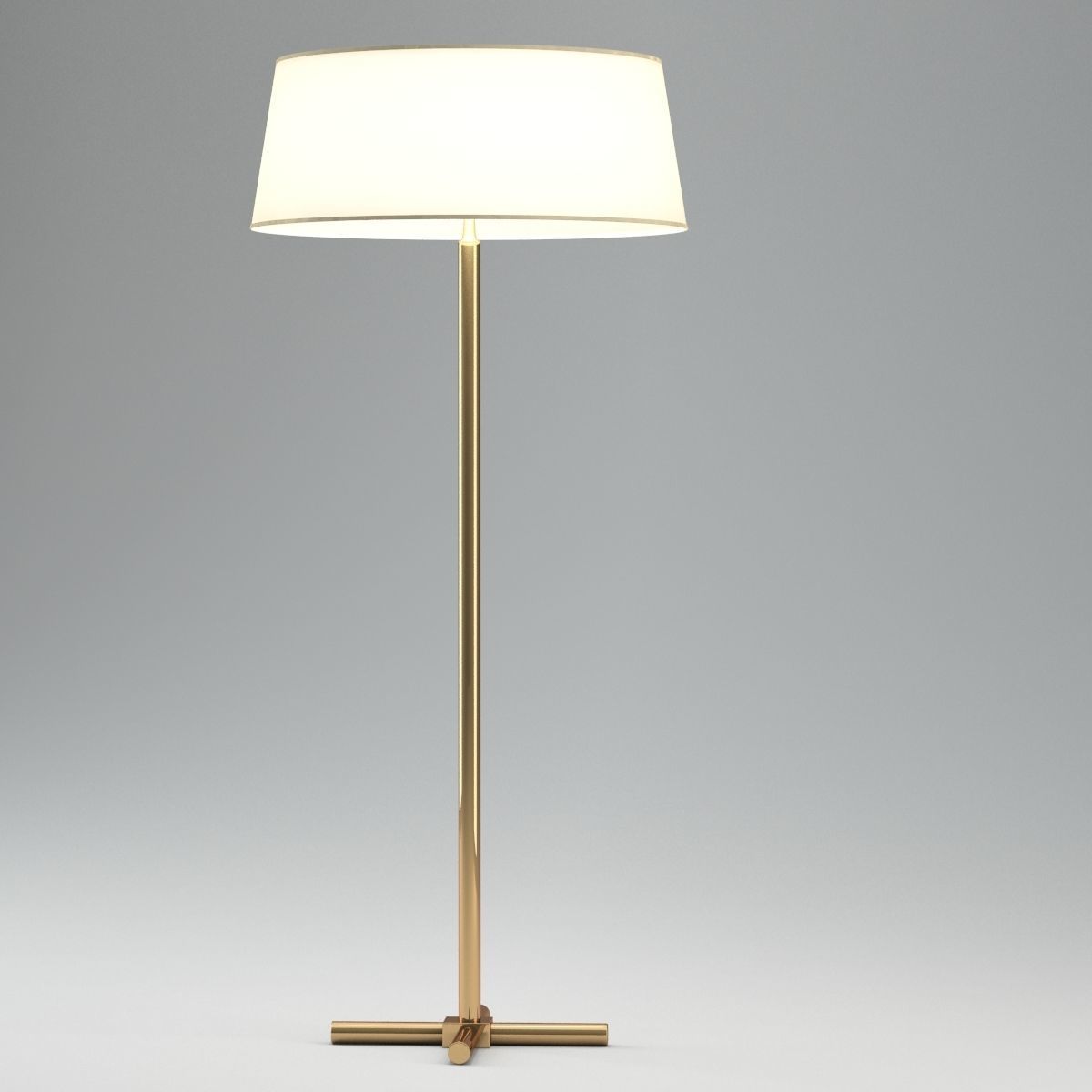 Robsjohn Gibbings Floor Lamp 3D model_5